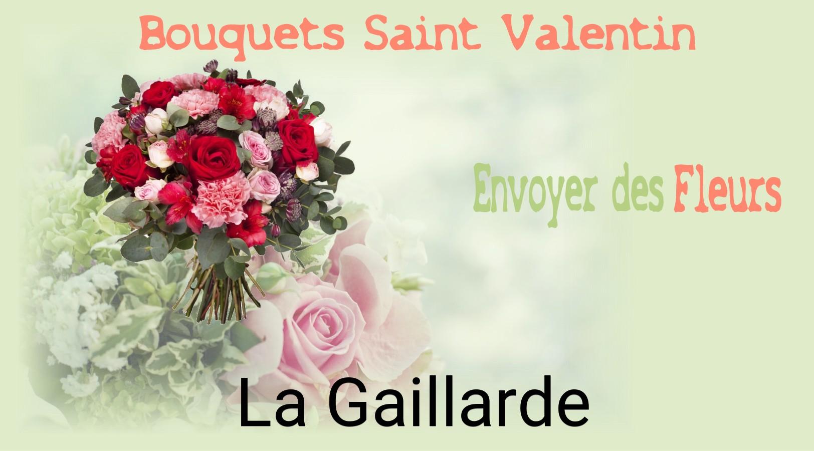 Roses de Saint-Valentin livrées à La Gaillarde